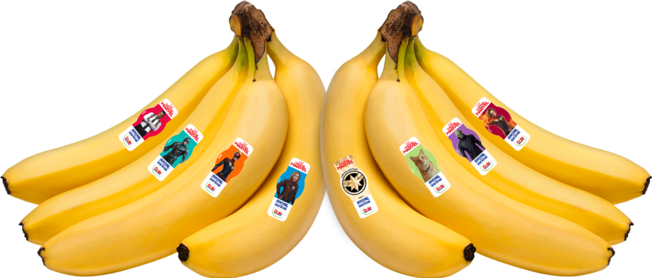 Captain Marvel Bananas